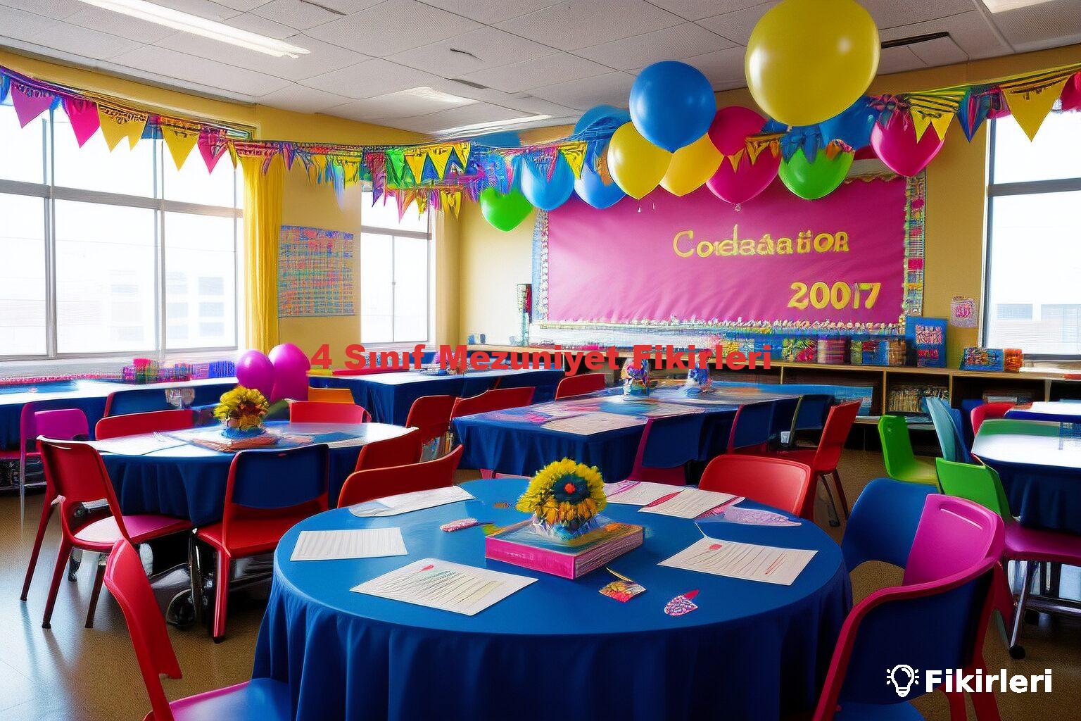4 Sınıf Mezuniyet Fikirleri