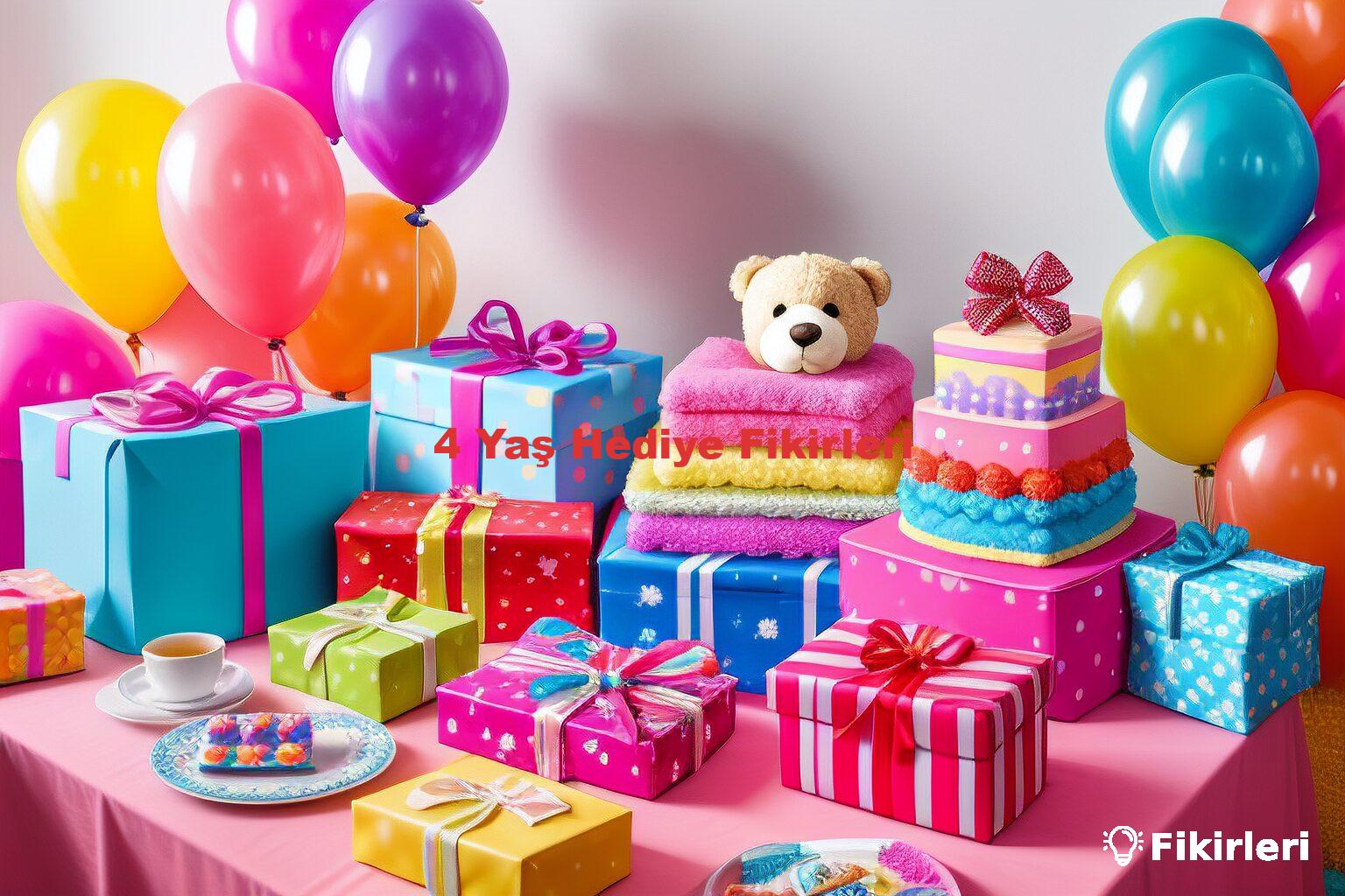 4 Yaş Hediye Fikirleri