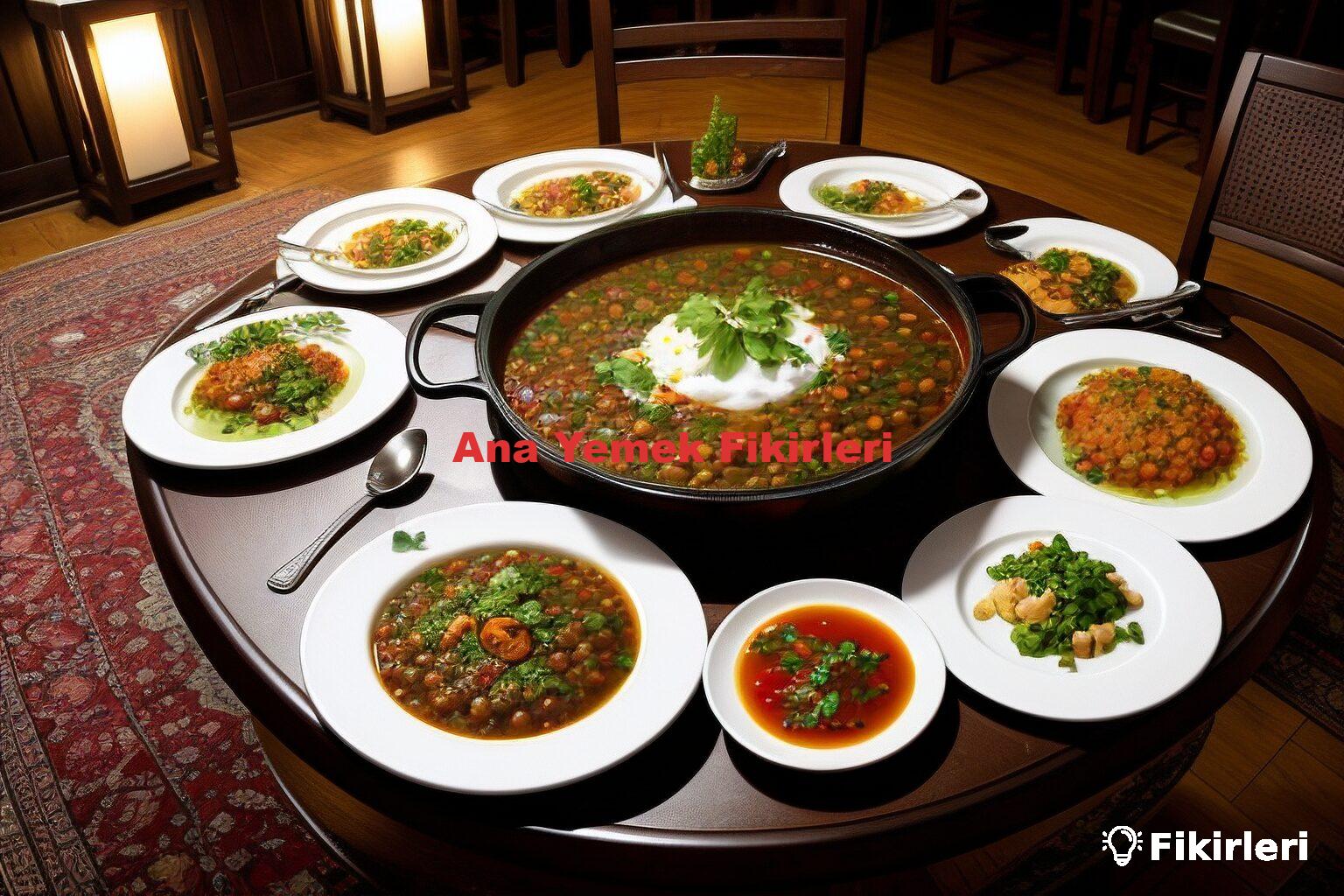 Ana Yemek Fikirleri