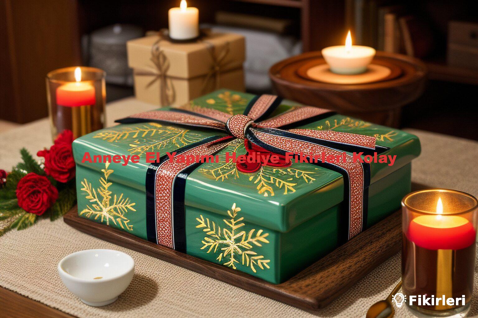 Anneye El Yapımı Hediye Fikirleri Kolay