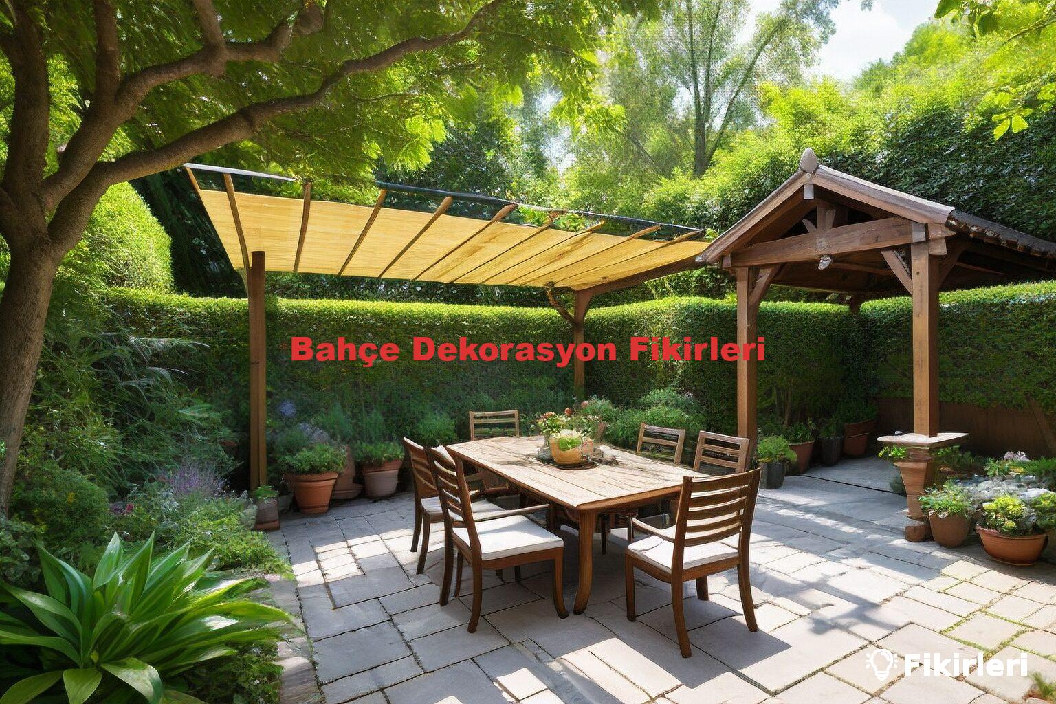 Bahçe Dekorasyon Fikirleri