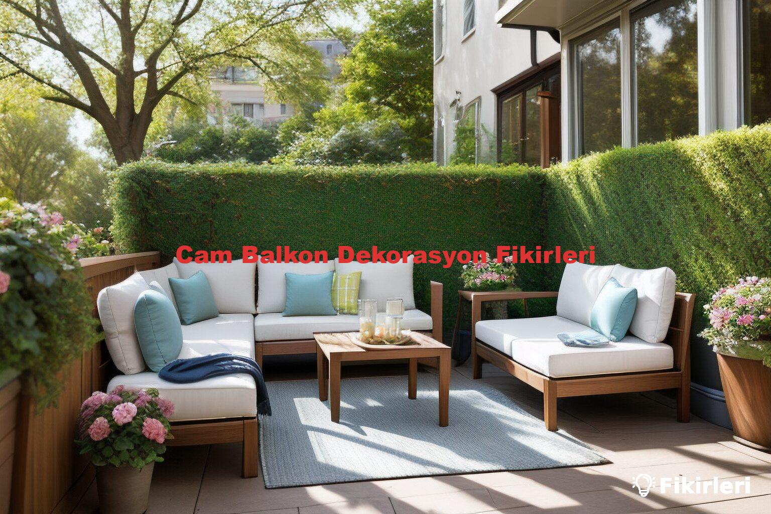 Cam Balkon Dekorasyon Fikirleri