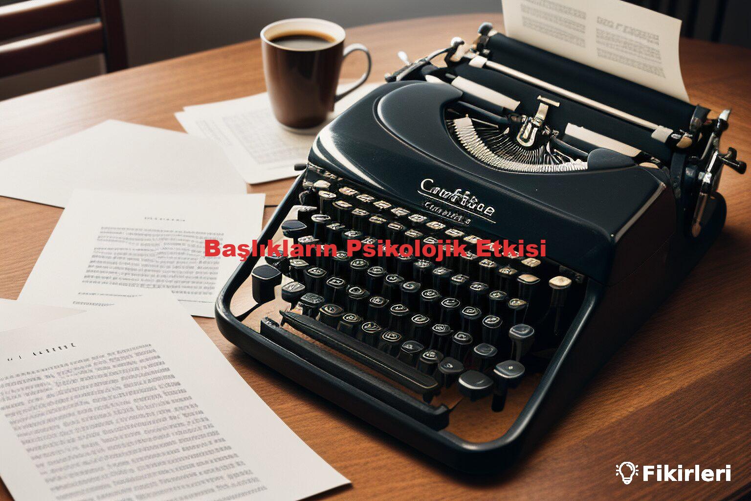 Başlıkların Psikolojik Etkisi