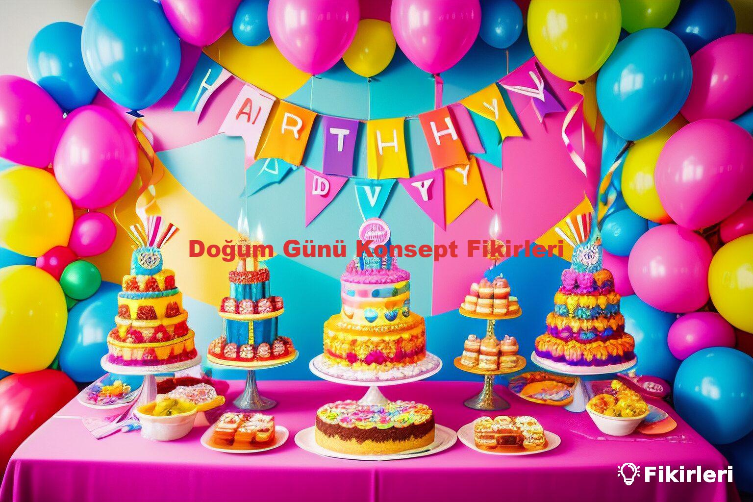 Doğum Günü Konsept Fikirleri