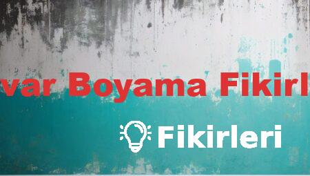 Duvar Boyama Fikirleri