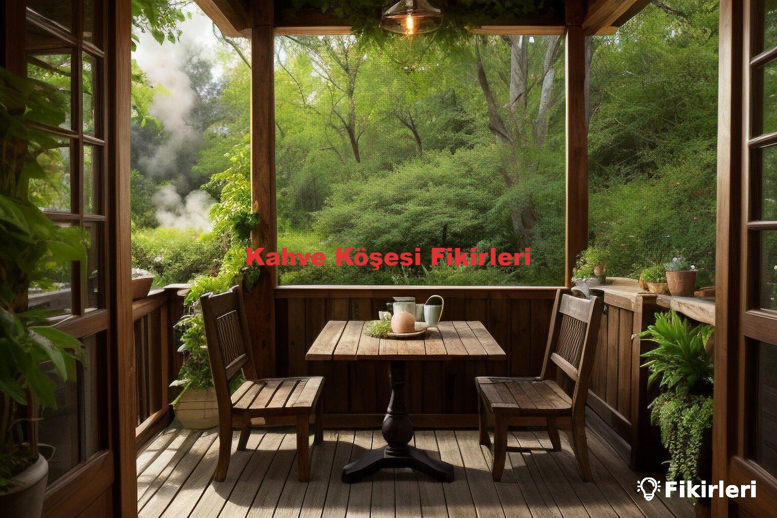 Kahve Köşesi Fikirleri