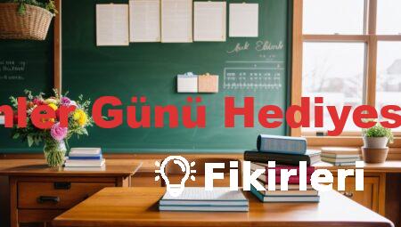 Öğretmenler Günü Hediyesi Fikirleri