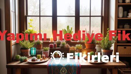 Anneye El Yapımı Hediye Fikirleri Kolay