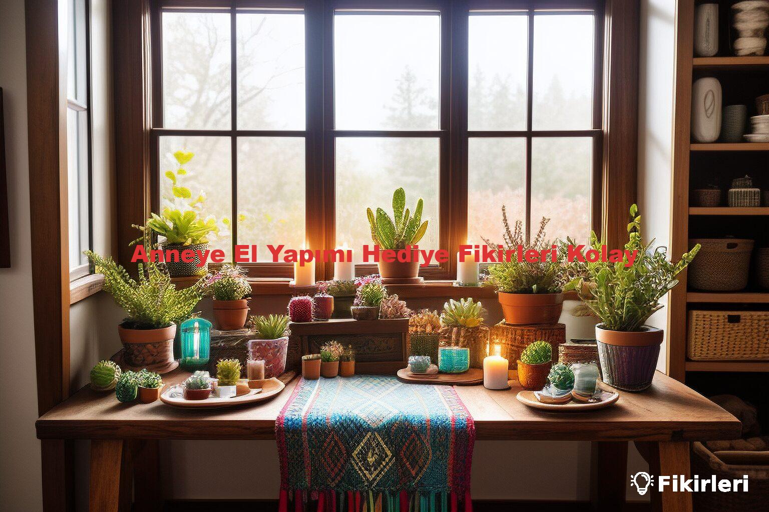 Anneye El Yapımı Hediye Fikirleri Kolay