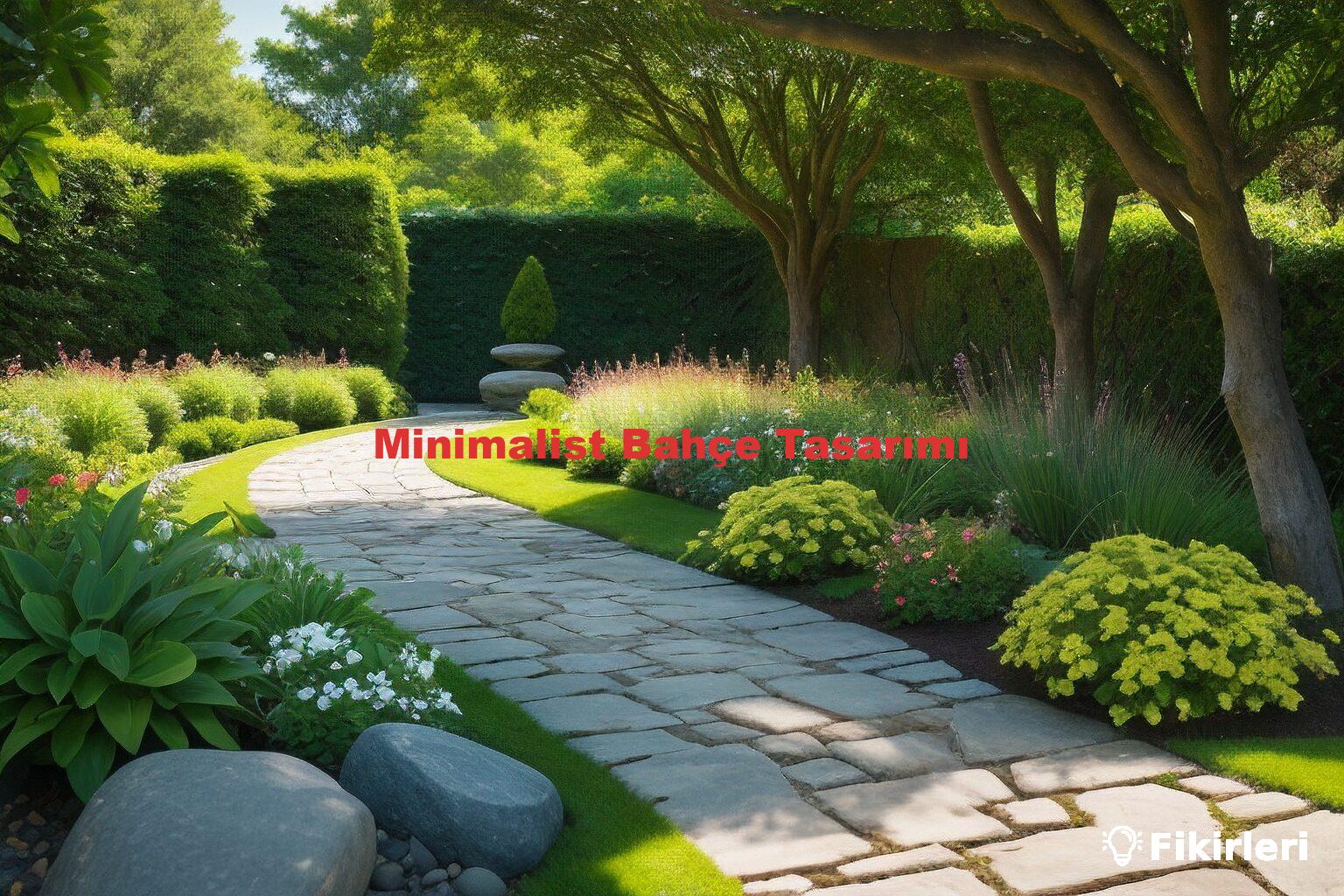 Minimalist Bahçe Tasarımı