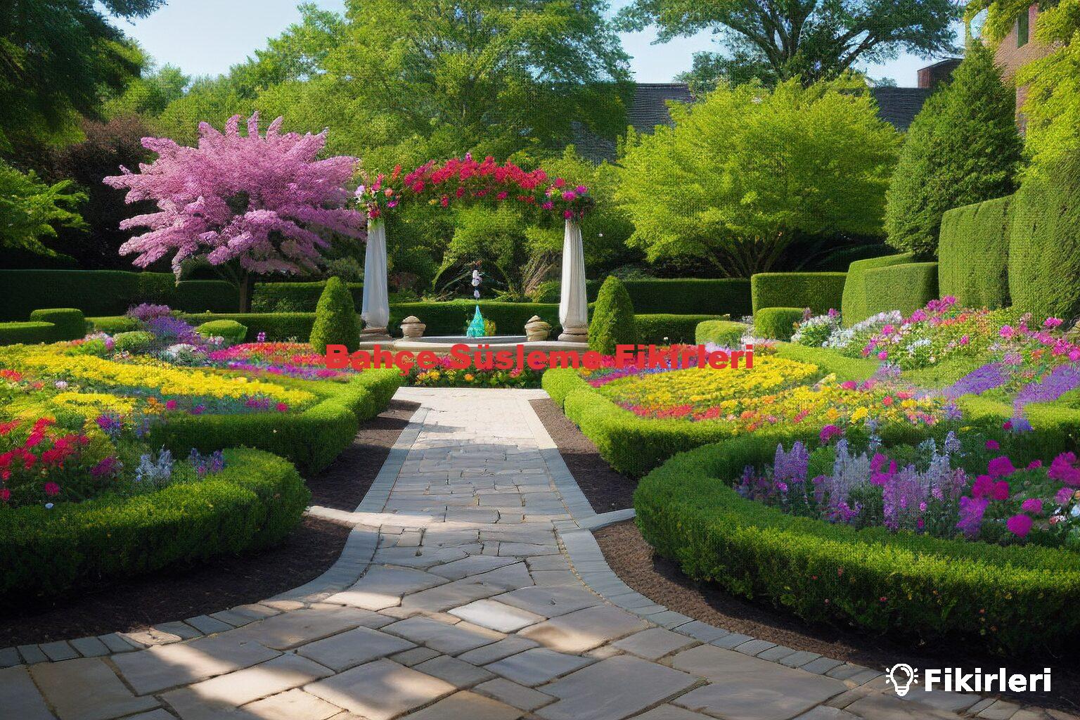 Bahçe Süsleme Fikirleri