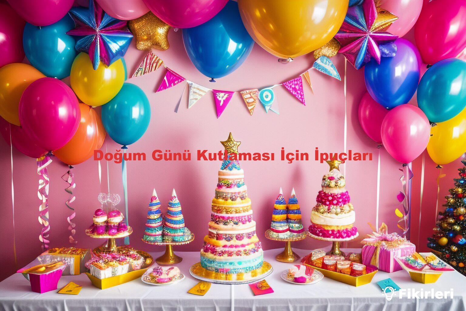 Doğum Günü Kutlaması İçin İpuçları