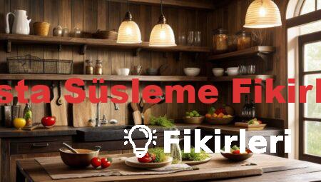 Pasta Süsleme Fikirleri