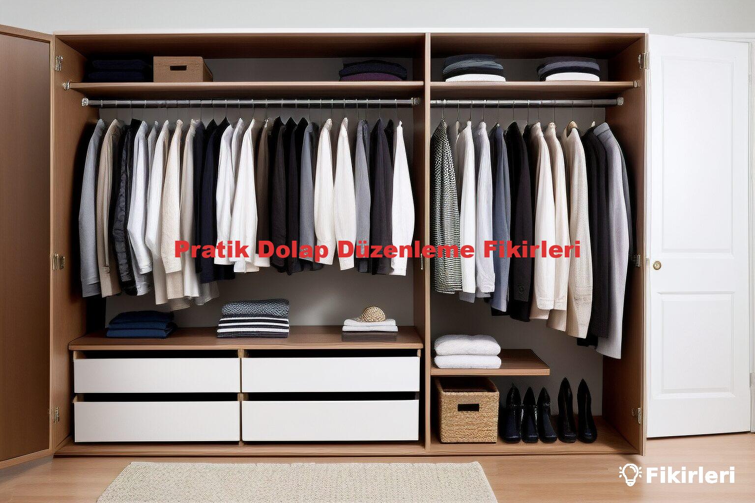 Pratik Dolap Düzenleme Fikirleri