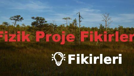 Fizik Proje Fikirleri