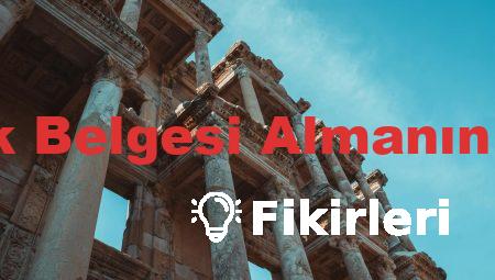 Ustalık Belgesi Almanın 5 Sırrı